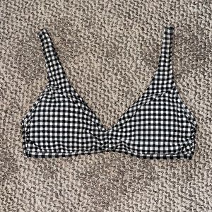 Women’s heat murdocks bikini top checkered new